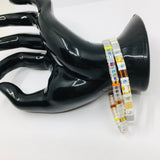 Japanese Tila Bead Bracelet, Clear & White | Fashion Jewellery Outlet | Fashion Jewellery Outlet