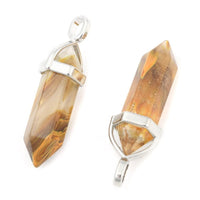 Quartz Bullet Pendant, Crystal Pendant | Fashion Jewellery Outlet | Fashion Jewellery Outlet