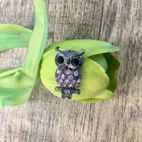 Cute Owl Connector, Big Eyed Owl | Fashion Jewellery Outlet | Fashion Jewellery Outlet