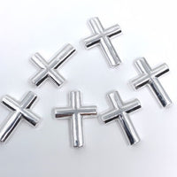 925 Sterling Silver Cross Bead | Fashion Jewellery Outlet | Fashion Jewellery Outlet
