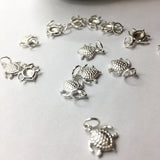 925 Sterling Silver Turtle Charm | Fashion Jewellery Outlet | Fashion Jewellery Outlet