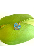 Turquoise Heart Charm | Fashion Jewellery Outlet | Fashion Jewellery Outlet