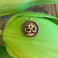 Stainless Steel Om Charm | Fashion Jewellery Outlet | Fashion Jewellery Outlet