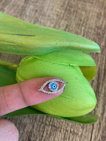 Evil Eye Connector, Cubic Zirconia | Fashion Jewellery Outlet | Fashion Jewellery Outlet