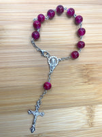 Mini Glass Bead Rosary, 5 colors | Fashion Jewellery Outlet | Fashion Jewellery Outlet