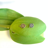 Round Evil Eye CZ Pave Connector | Fashion Jewellery Outlet | Fashion Jewellery Outlet
