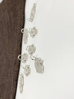 925 Sterling Silver Filigree Hamsa Charm | Fashion Jewellery Outlet | Fashion Jewellery Outlet