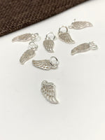 925 Sterling Silver Angel Wing Charm | Fashion Jewellery Outlet | Fashion Jewellery Outlet