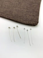 Sterling Silver Head Pins | Fashion Jewellery Outlet | Fashion Jewellery Outlet