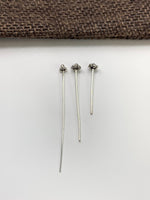 Antique Silver Head Pins | Fashion Jewellery Outlet | Fashion Jewellery Outlet