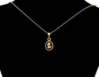 Tiny Cameo Pendant | Fashion Jewellery Outlet | Fashion Jewellery Outlet
