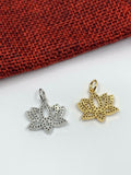 Lotus Flower Charm | Fashion Jewellery Outlet | Fashion Jewellery Outlet
