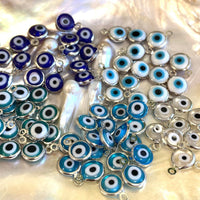 Greek Evil Eye Charm, Silver Plated | Fashion Jewellery Outlet | Fashion Jewellery Outlet
