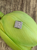 Square Clear Micro Pave beads | Fashion Jewellery Outlet | Fashion Jewellery Outlet