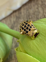 Panther head bead | Fashion Jewellery Outlet | Fashion Jewellery Outlet