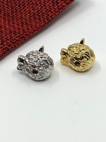 Wolf head beads | Fashion Jewellery Outlet | Fashion Jewellery Outlet