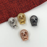 Skull Bead, CZ Skull bead | Fashion Jewellery Outlet | Fashion Jewellery Outlet