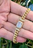 Miami Cuban link bracelet | Fashion Jewellery Outlet | Fashion Jewellery Outlet