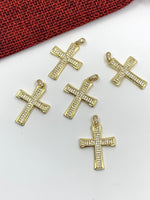 Cubic Zirconia Cross Pendant  | Fashion Jewellery Outlet
