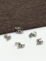 Antique Silver Evil Eye Charm | Fashion Jewellery Outlet | Fashion Jewellery Outlet