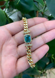 Miami Cuban link bracelet | Fashion Jewellery Outlet | Fashion Jewellery Outlet
