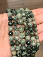 Green wood Jasper beads | Fashion Jewellery Outlet | Fashion Jewellery Outlet