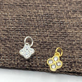Dainty Mini Clover Leaf Charm | Fashion Jewellery Outlet | Fashion Jewellery Outlet