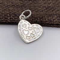 Hearts within heart charm | Fashion Jewellery Outlet | Fashion Jewellery Outlet