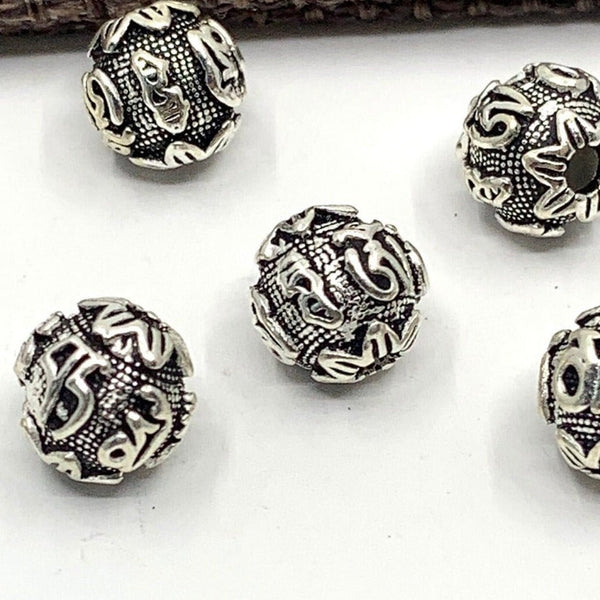 925 Sterling Silver Tibetan beads | Fashion Jewellery Outlet | Fashion Jewellery Outlet