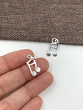 925 Sterling Silver Music Note Charm | Fashion Jewellery Outlet | Fashion Jewellery Outlet