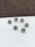 Antique Silver Tibetan Spacer beads | Fashion Jewellery Outlet | Fashion Jewellery Outlet