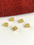 Gold Oval Brass beads | Fashion Jewellery Outlet | Fashion Jewellery Outlet