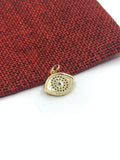 18k gold Evil Eye Pendant, Micro pave | Fashion Jewellery Outlet | Fashion Jewellery Outlet
