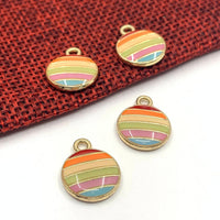 Round Rainbow Charm | Fashion Jewellery Outlet | Fashion Jewellery Outlet