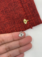 Tiny Evil Eye Shape Charm | Fashion Jewellery Outlet | Fashion Jewellery Outlet