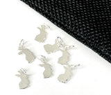 925 Sterling Silver Rabbit Charm | Fashion Jewellery Outlet | Fashion Jewellery Outlet