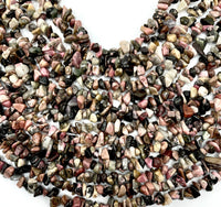 Rhodonite Chips beads | Fashion Jewellery Outlet | Fashion Jewellery Outlet