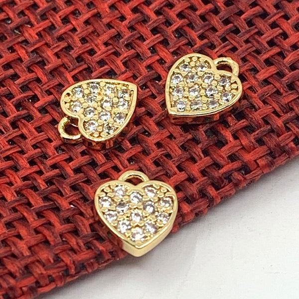 Mini Heart Charm | Fashion Jewellery Outlet | Fashion Jewellery Outlet