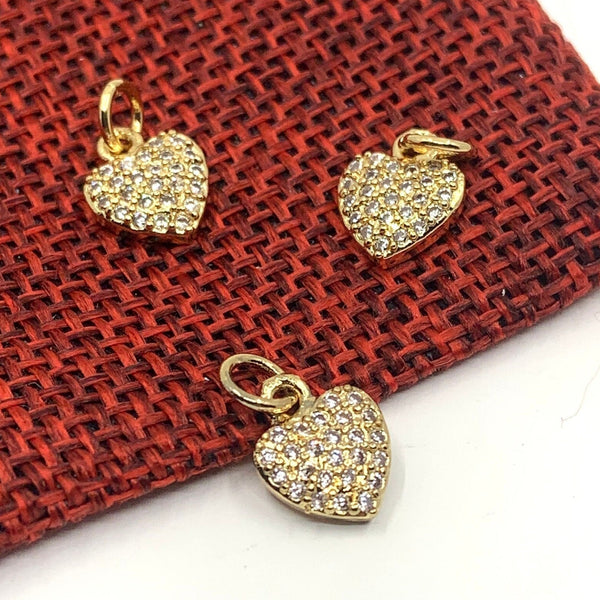 Gold Heart Pendant | Fashion Jewellery Outlet | Fashion Jewellery Outlet