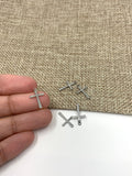 Stainless Steel Cross Charm, 20pcs | Fashion Jewellery Outlet