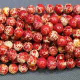 4mm Imperial Sediment Red Bead | Fashion Jewellery Outlet | Fashion Jewellery Outlet