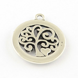Alloy Silver Mom Charm | Gift for Mom | Fashion Jewellery Outlet | Fashion Jewellery Outlet