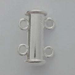 Sterling Silver Shiny Magnetic Clasp | Fashion Jewellery Outlet | Fashion Jewellery Outlet