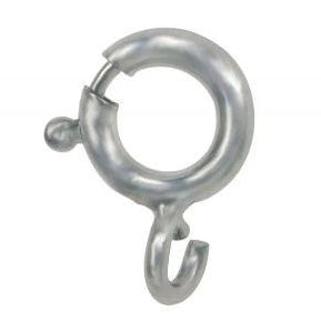 Sterling Silver Spring Clasp 6mm | Fashion Jewellery Outlet | Fashion Jewellery Outlet